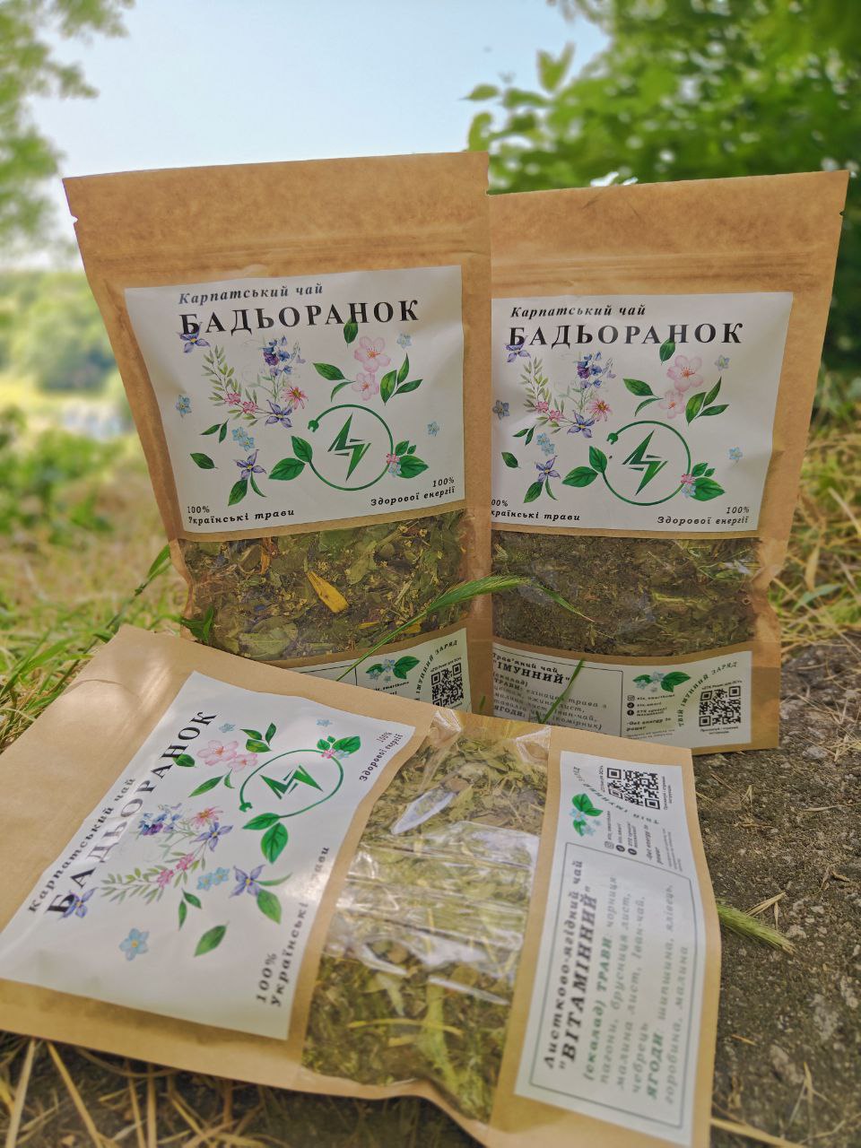 БАДЬОРАНОК МІХ (дегустаційний набір з 3-х чаїв) - Зображення 3