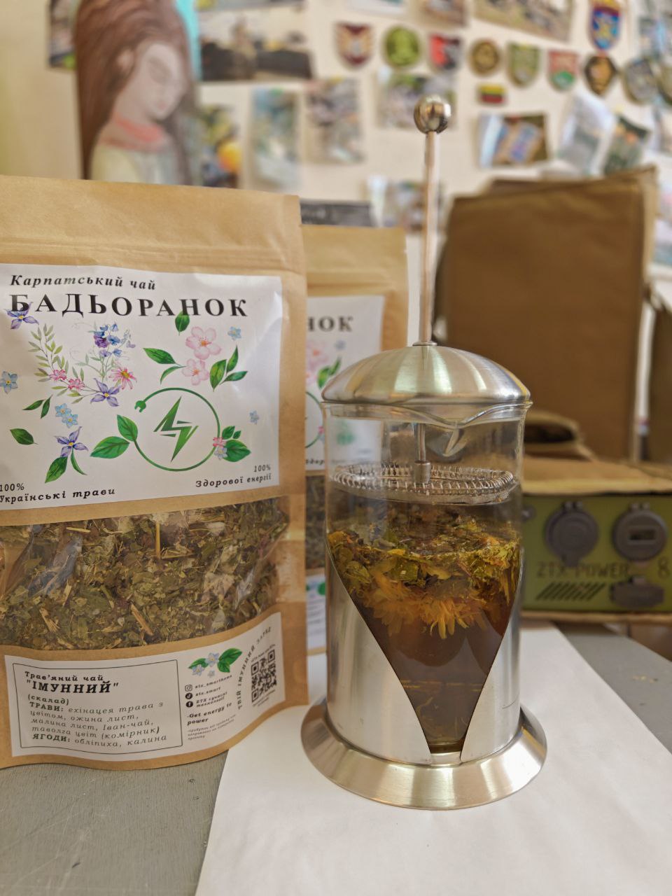 БАДЬОРАНОК МІХ (дегустаційний набір з 3-х чаїв) - Зображення 4